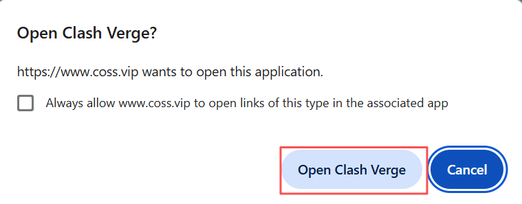 macOS 浏览器允许打开客户端